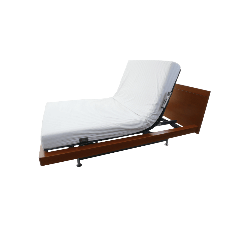 เตียงผู้ป่วยไฟฟ้า PARAMOUNT BED รุ่น Intime 7000 สี ไม้ พร้อมที่นอน รุ่น SMART SLEEP